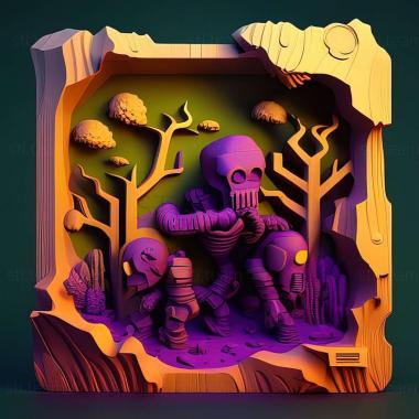 3D model Crashlands game (STL)